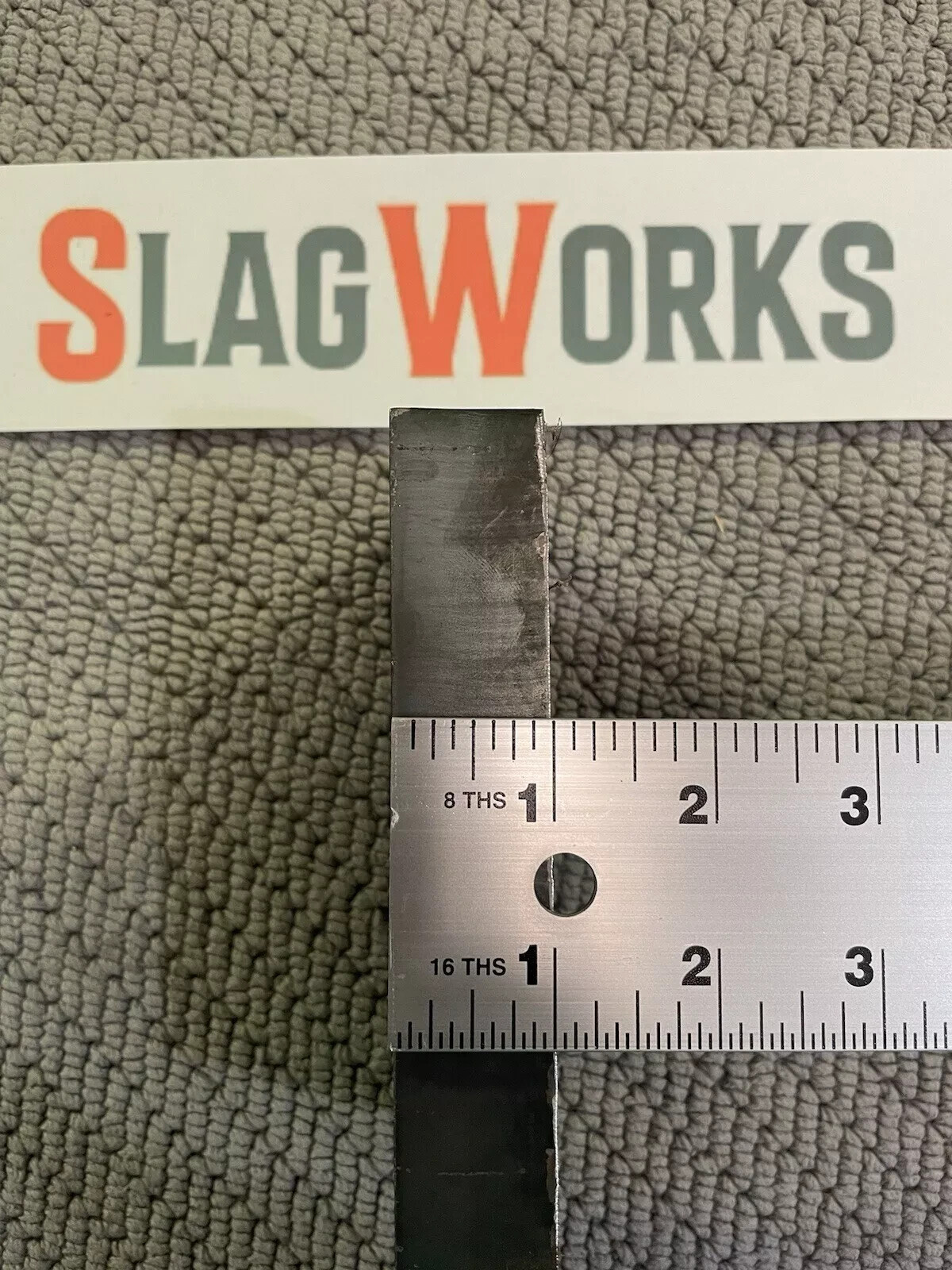 1x8x12 inch steel plate 8”x12” A36 Hot Roll Flat 1″ Thick