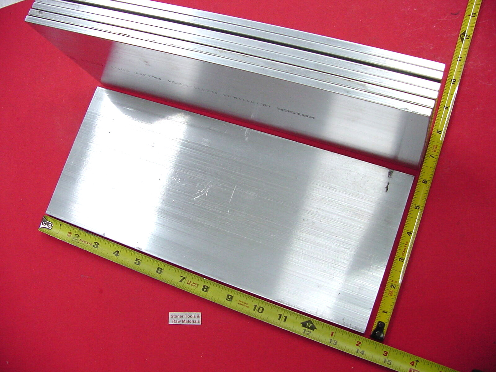 7 Pieces 1/4″ X 6″ ALUMINUM 6061 T6 FLAT BAR 14″ long Extruded Mill Stock New