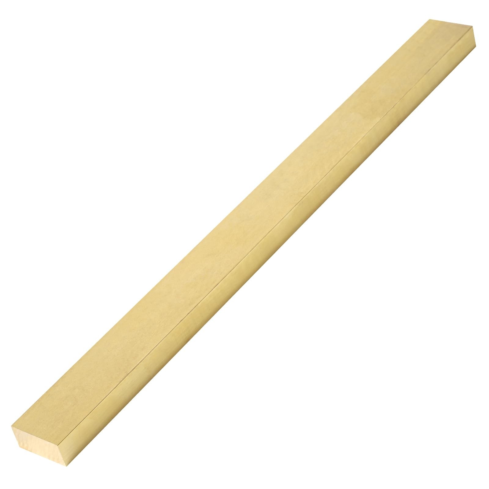 1 PC 1/2x1x12 Inch Brass Flat Bar Blank Solid Thin Plate C360 Mill Stock