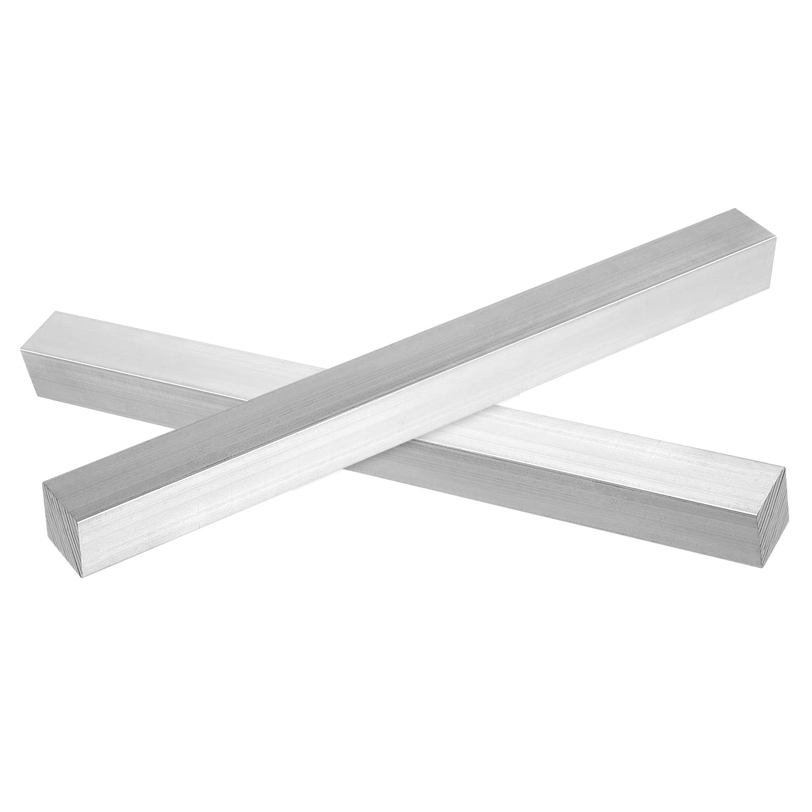 4 Pack 1×1 Inch Square Aluminum Bar 12 Inch Length 6061 Solid T6511 Mill Stock