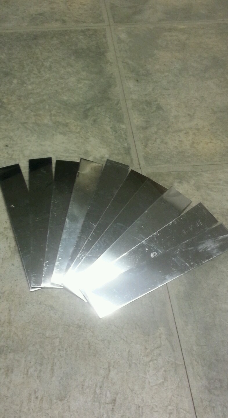 STEEL Shim Stock Assortment 1″ x 6″ .006 .007 .008 .009 0.006 0.007 0.008 0.009