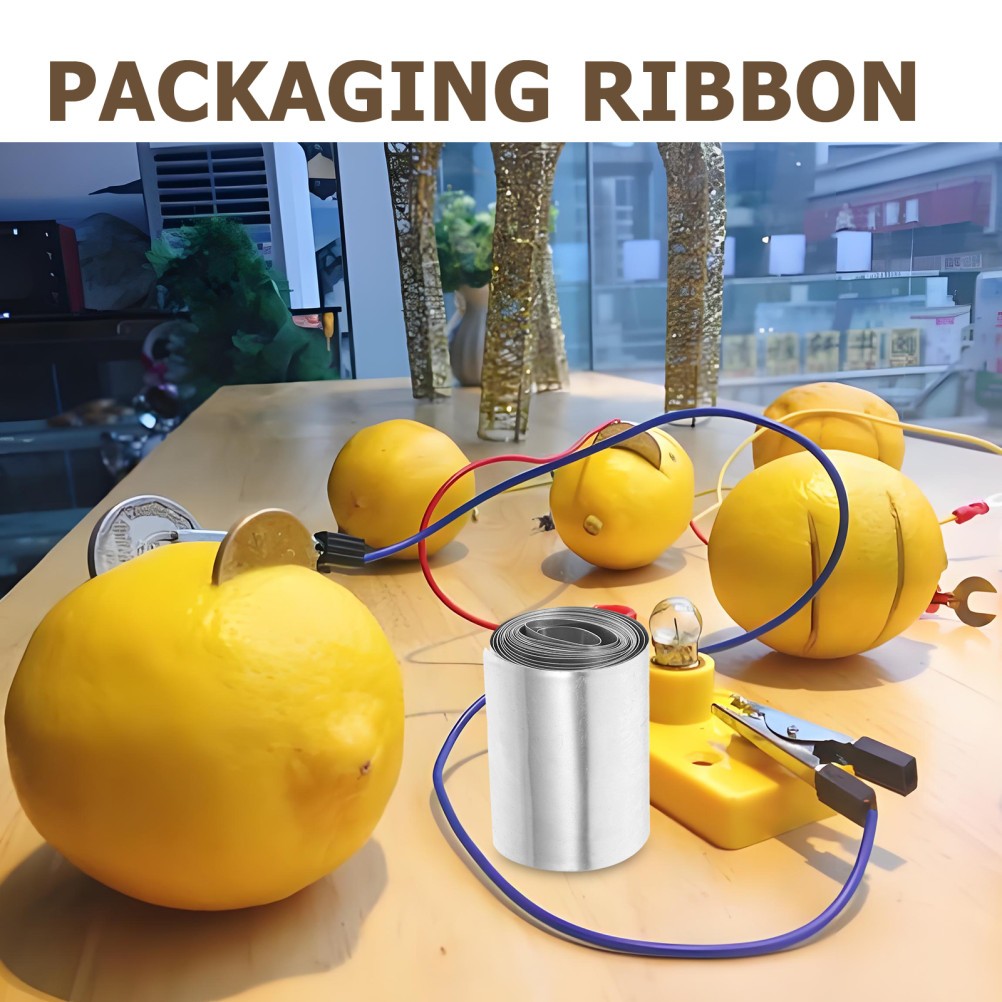 Fruit Battery Experiment Supplies Science Accessories Zinc Plate