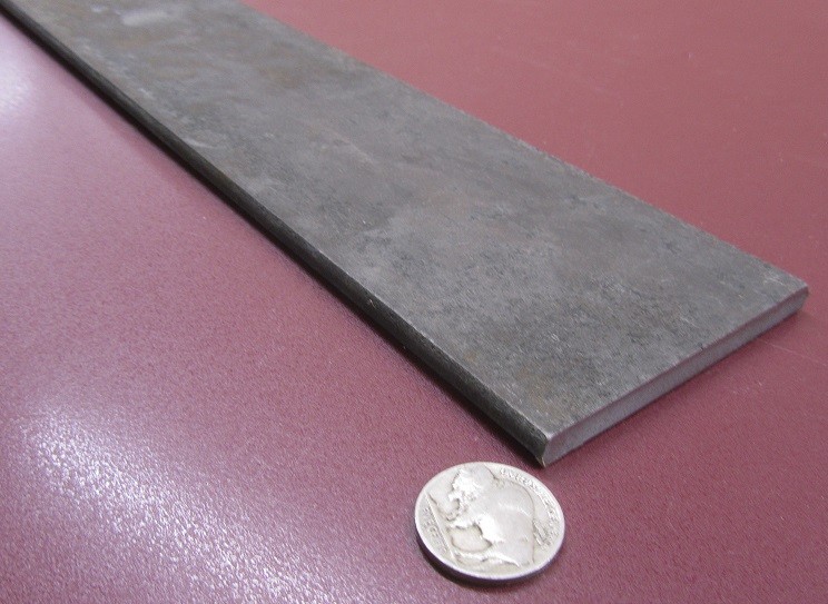 5160 Spring Steel (Knife, Blade) Bar .250″ (+/-.006″) Thick x 3.0″ Wide x 72″