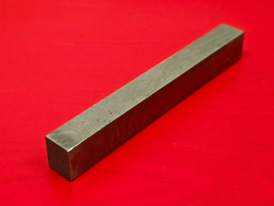 D2 Tool Steel Block Billet 4″ L x 0.52″ W x 0.45″ Thick, 4.18 Oz.
