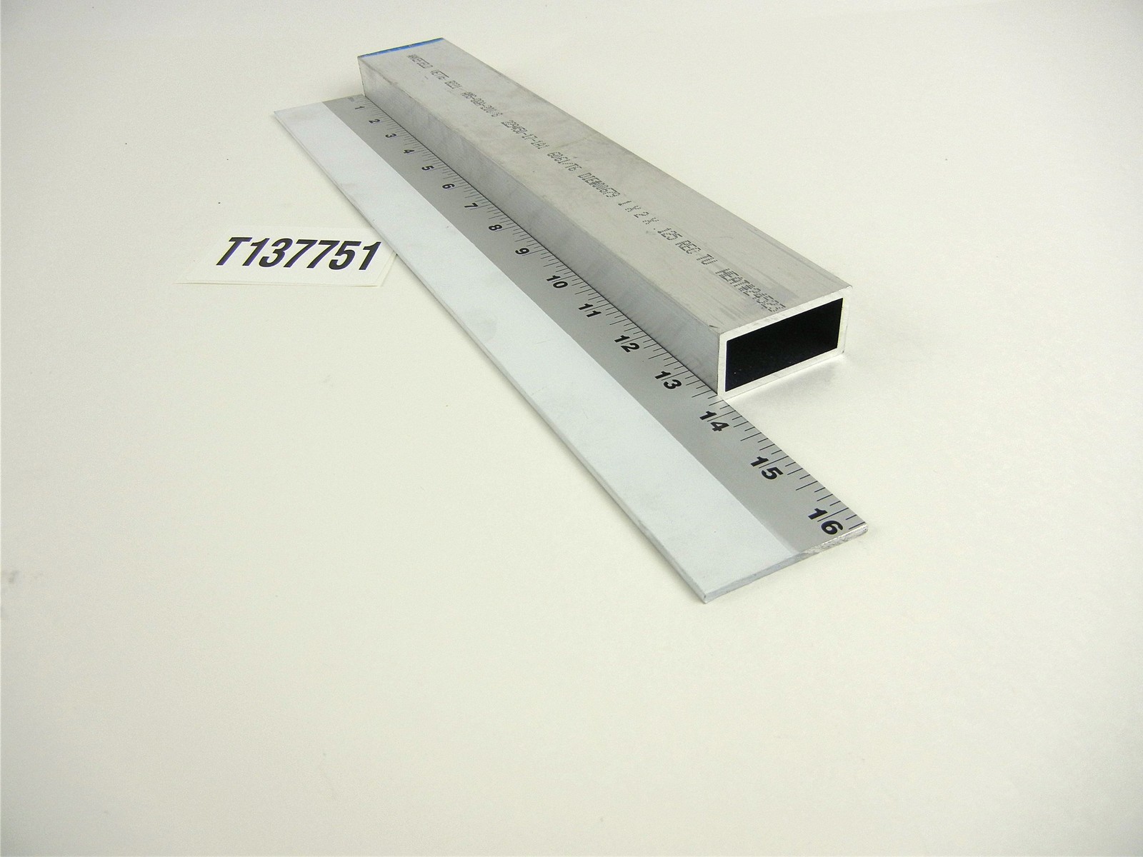 1″ x 2″ Aluminum Rectangle Tube .125 Wall 13.25 Length sku 137751