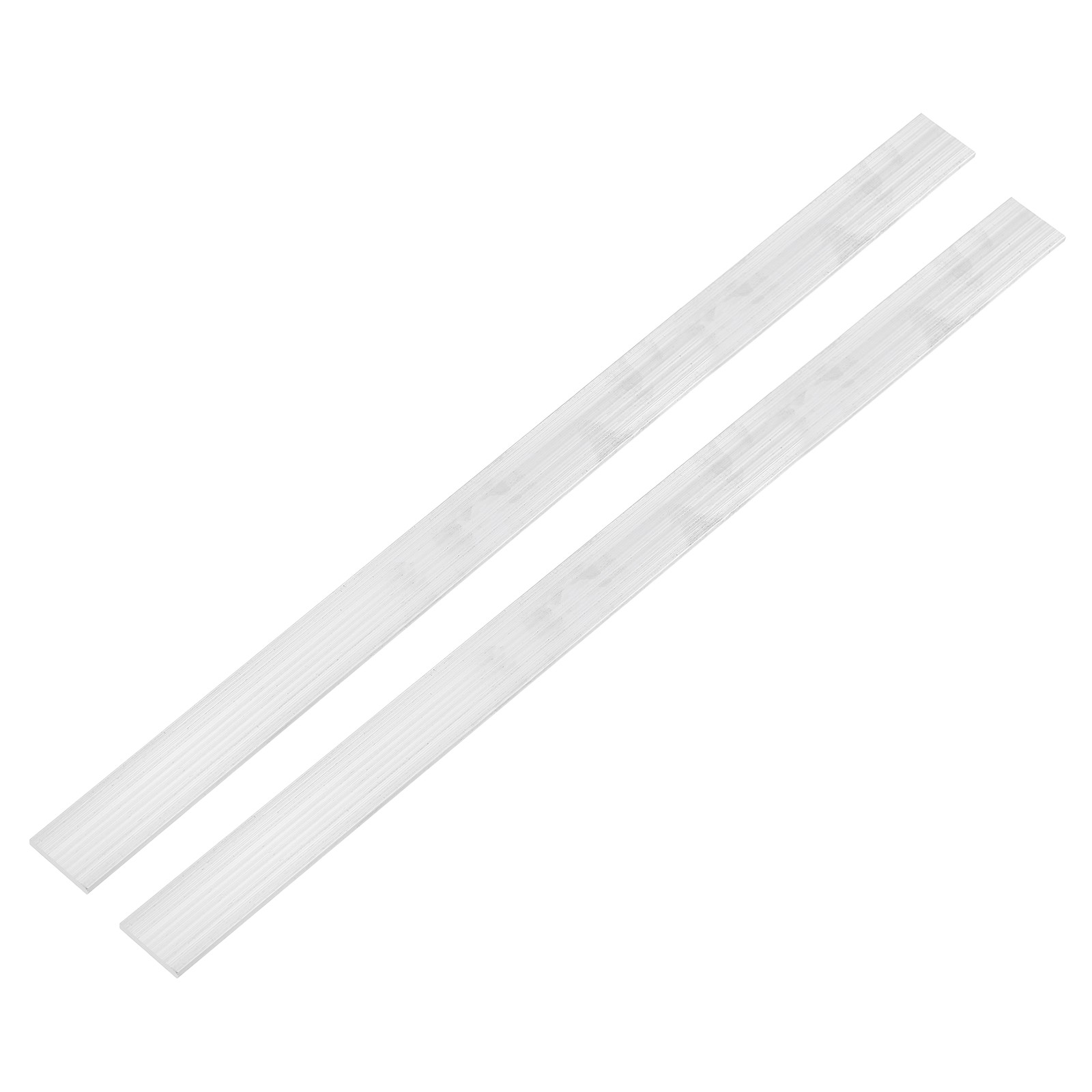 2Pcs Square Aluminum Flat Bar 1/8″ Thickness 1″ Width 16″ Length