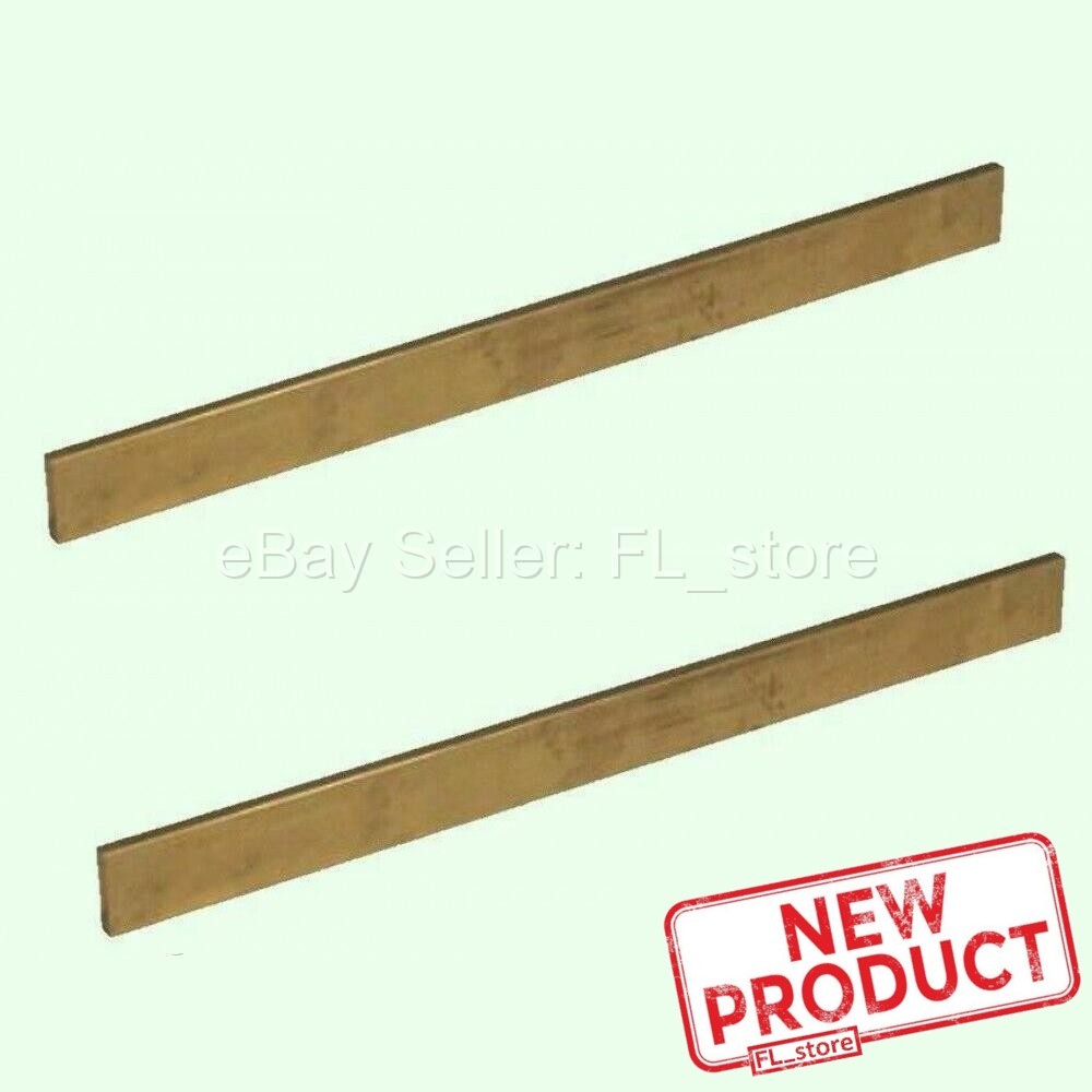 2 PACK Brass Flat Strips .064″ x 1/2″ x 1 Foot 260 Solid Rectangle Stock 12″ NEW