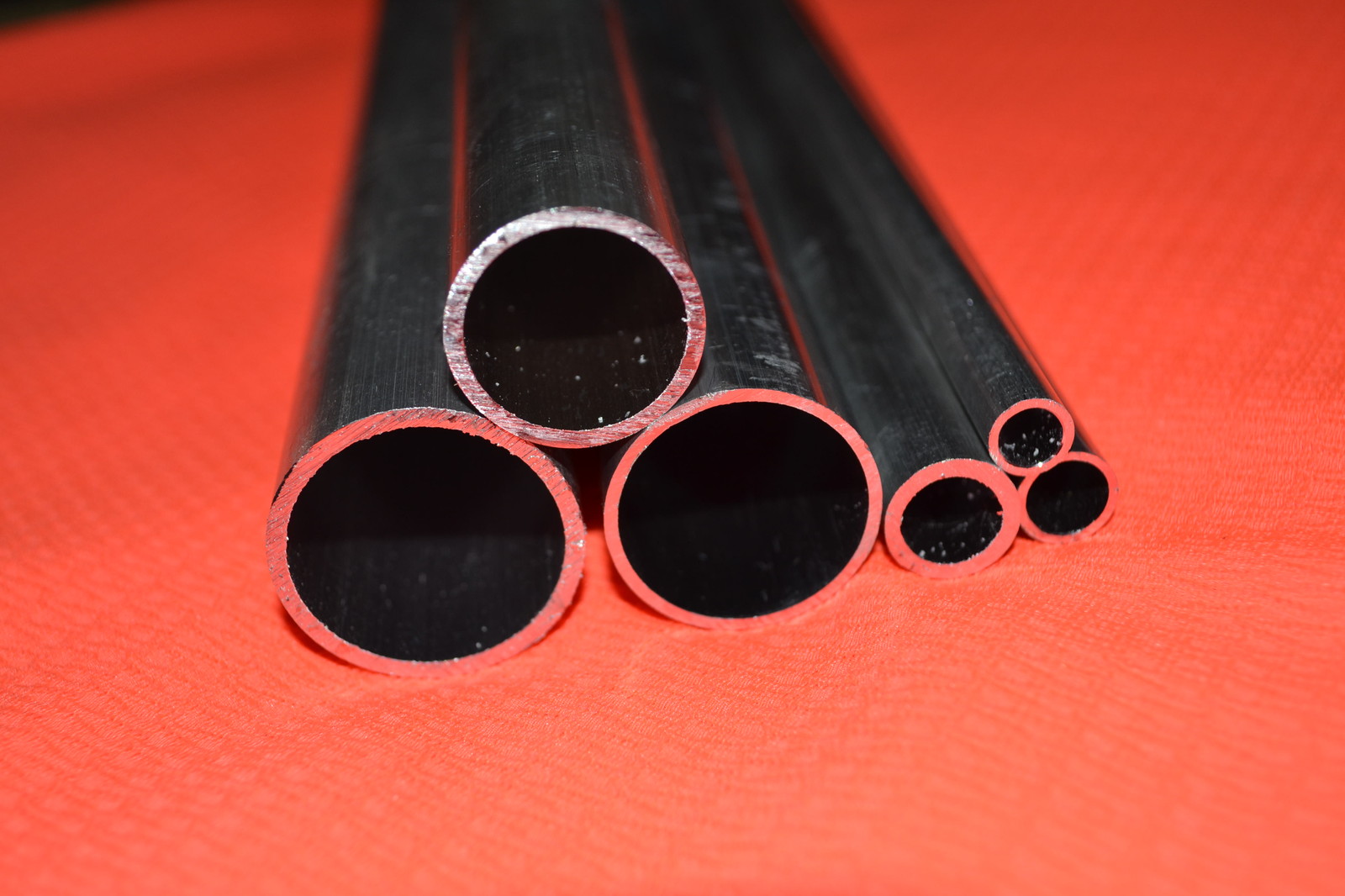 Aluminium Rund Stange Hohl Rohr Schaft 8mm 10mm 3/8 1/2 5/8 7/8 25MM 28mm