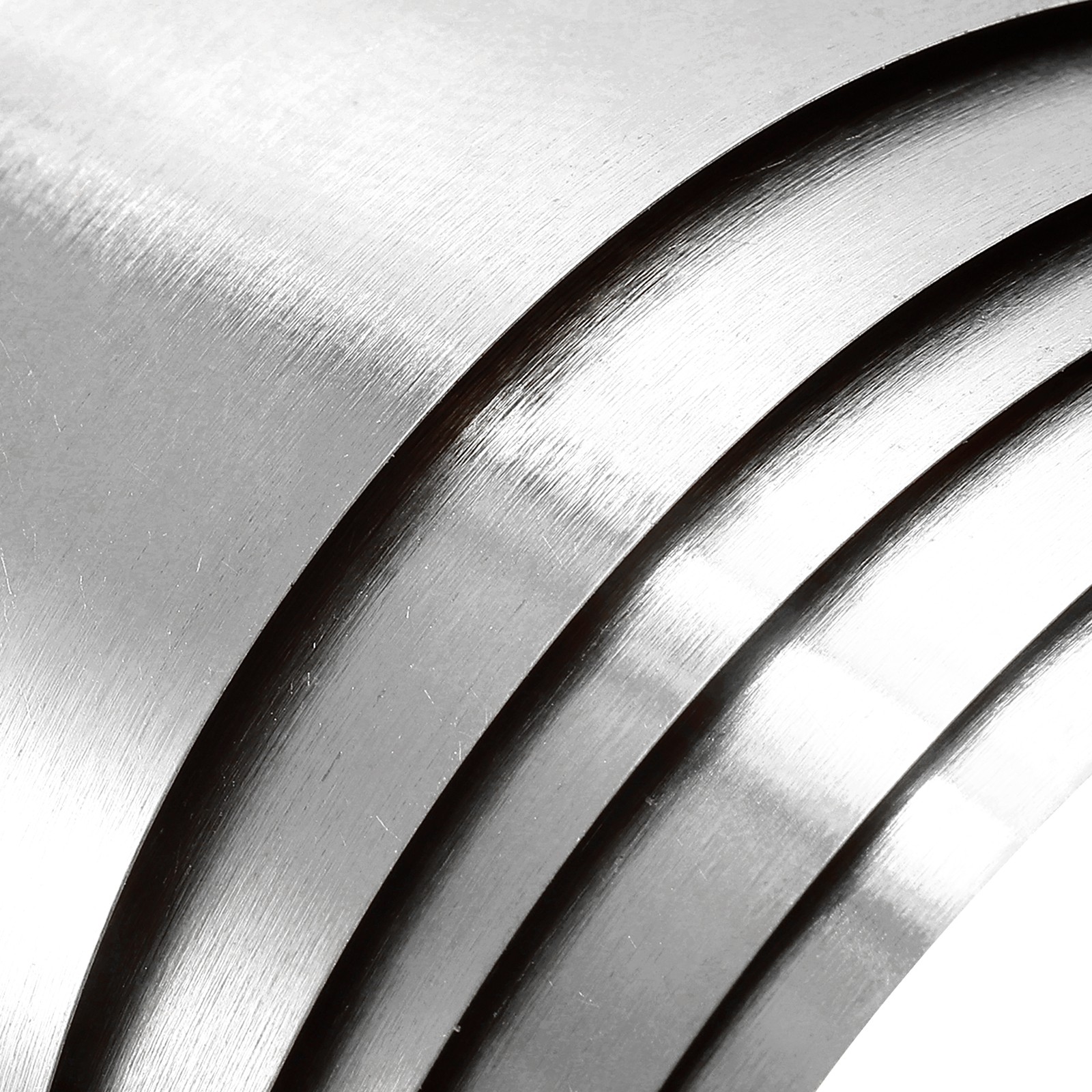 304 Stainless Steel Foil Roll，0.2mm x 200mm x 1M Polished Finish Plate