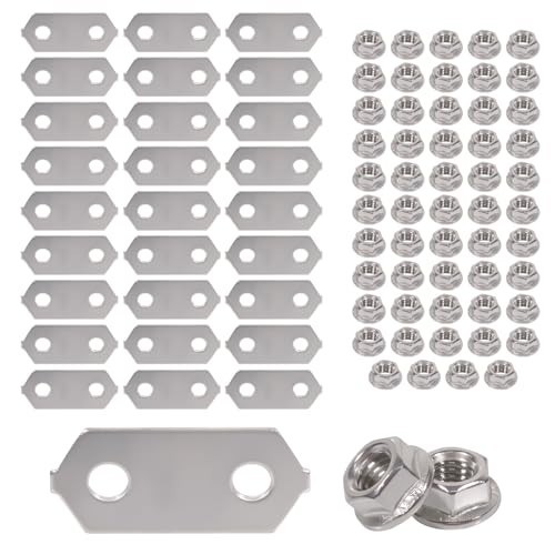 Nickel Plated Copper Bus Bars & Stainless Nuts Set for Hybrid Battery – Prius V,