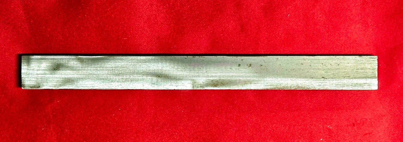 Cold Rolled Steel Bar Block 10.45″ L, 0.992″ W, 0.545″ Thick, 1 Lb 8.7 oz