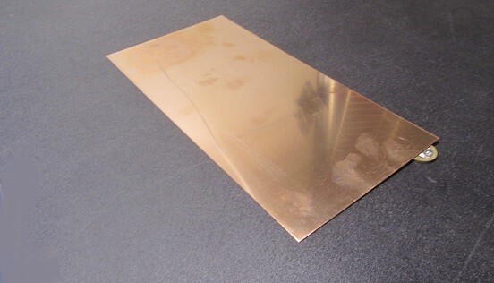 510 Phosphor Bronze Sheet .032″ (+/-.004″) Thick x 6.0″ Wide x 12.0″ Length