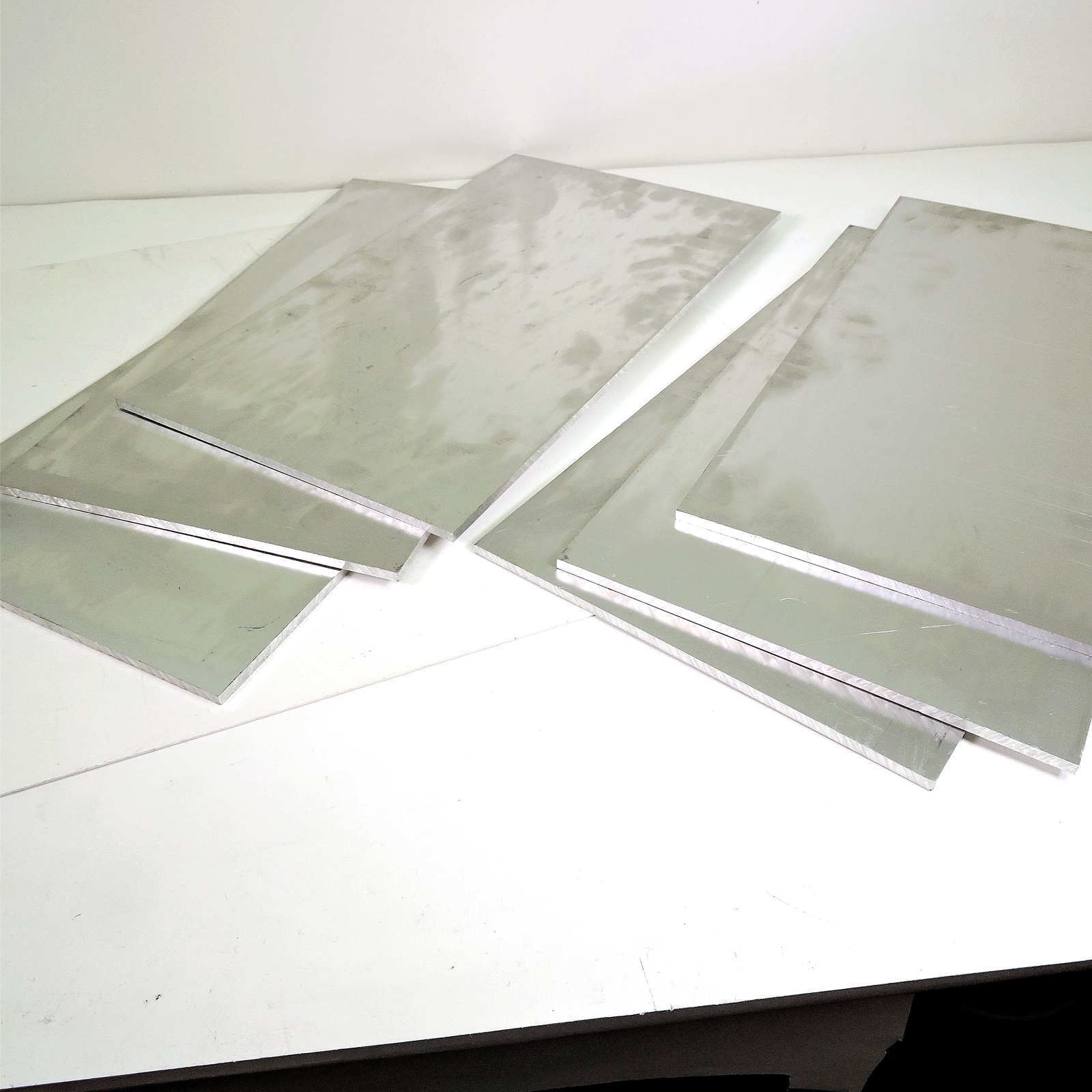 .1875″ thick Aluminum SHEET 11.5″ x 19.375″ Long 5052 QTY 6 Stock sku 186451