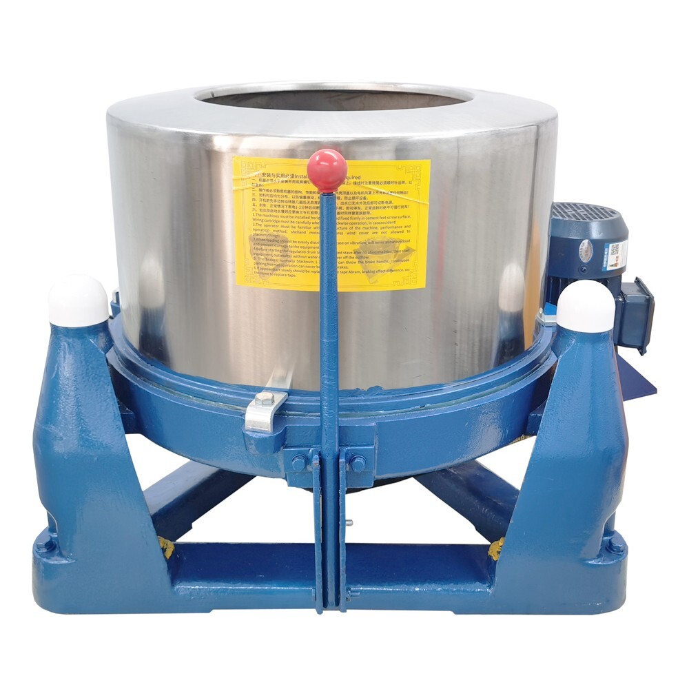 220V Lab Scrap Oil Thrower Stainless Steel Food Dehydrator Centrifugal Dryer
