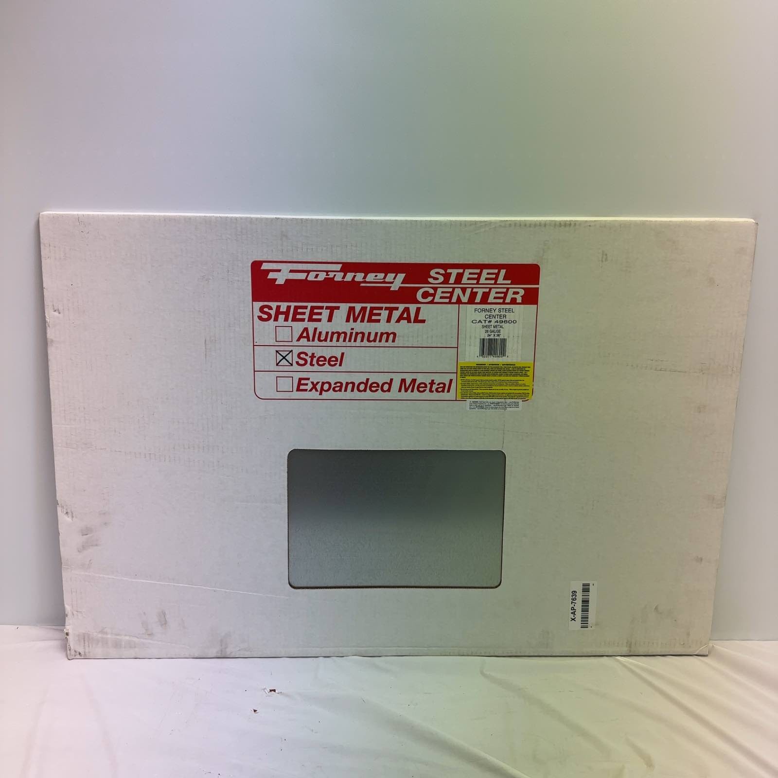 Forney 49600 Galvanized Steel Sheet Metal 26 Gauge 24″ x 36″ Grade 60 DIY