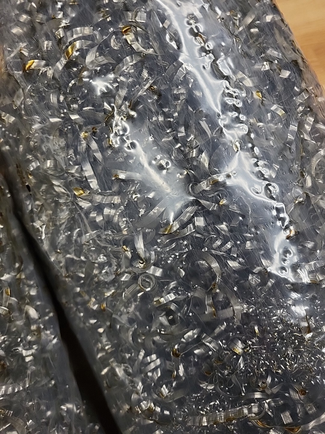11LBS Titanium CNC Shavings, Arts, Crafts, Orgonite, Dirty From Coolant
