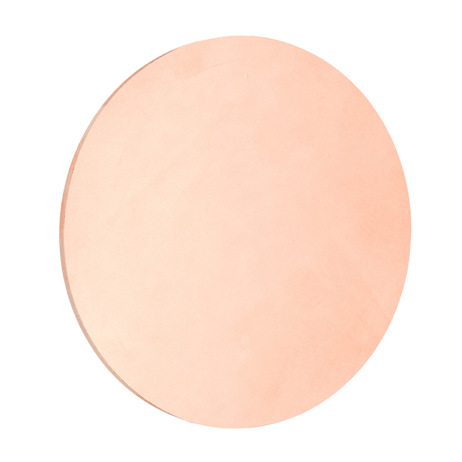 0.1″ Thick 4″ Dia Copper Round Plate C1100 Pure Copper Sheet