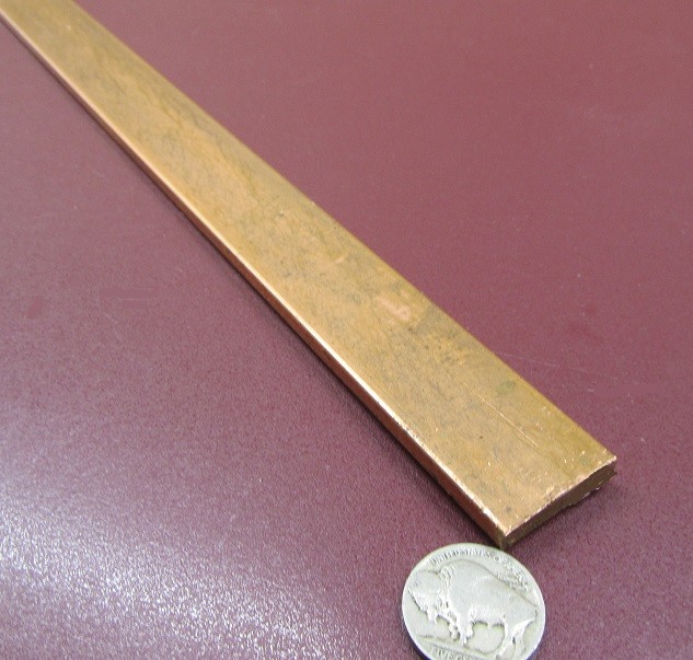110 Copper Bar H02, 3/16″ Thick x 1.0″ Wide x 60 Inch Length