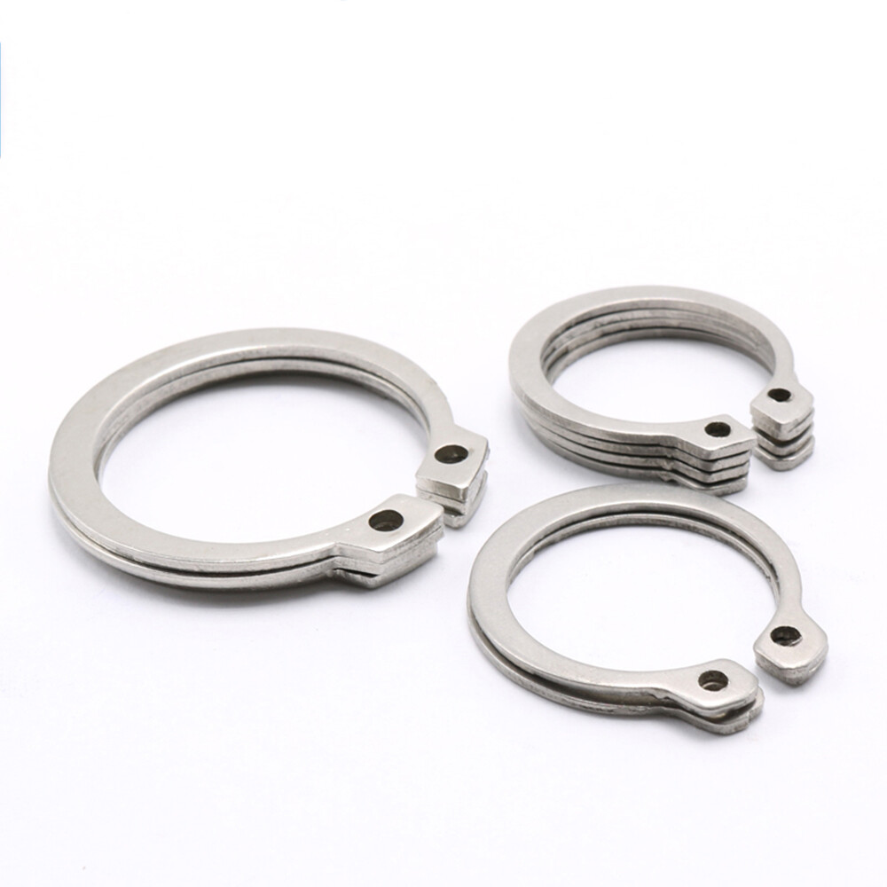 Ф10mm – Ф80mm External Retaining Ring Circlip Snap Ring 304 Stainless Steel