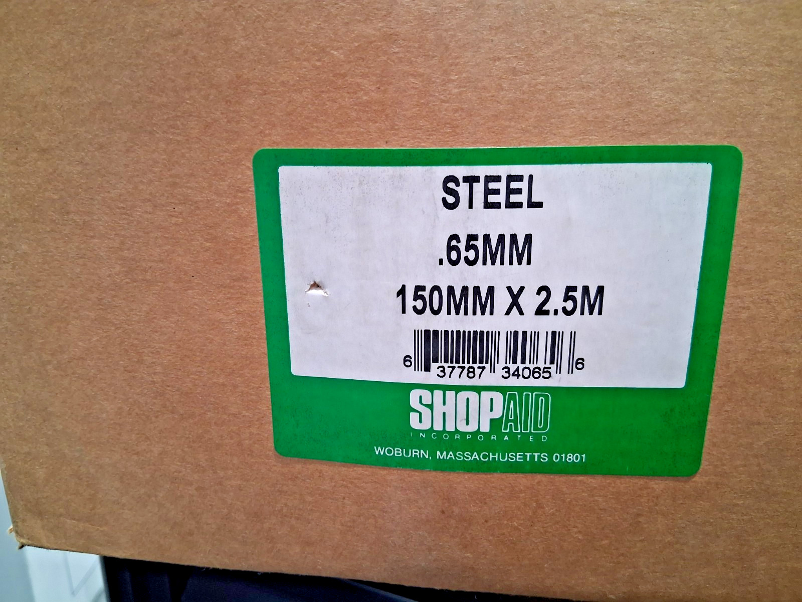 Precision Brand Metal Shim Stock Roll 1010 Steel 32025488