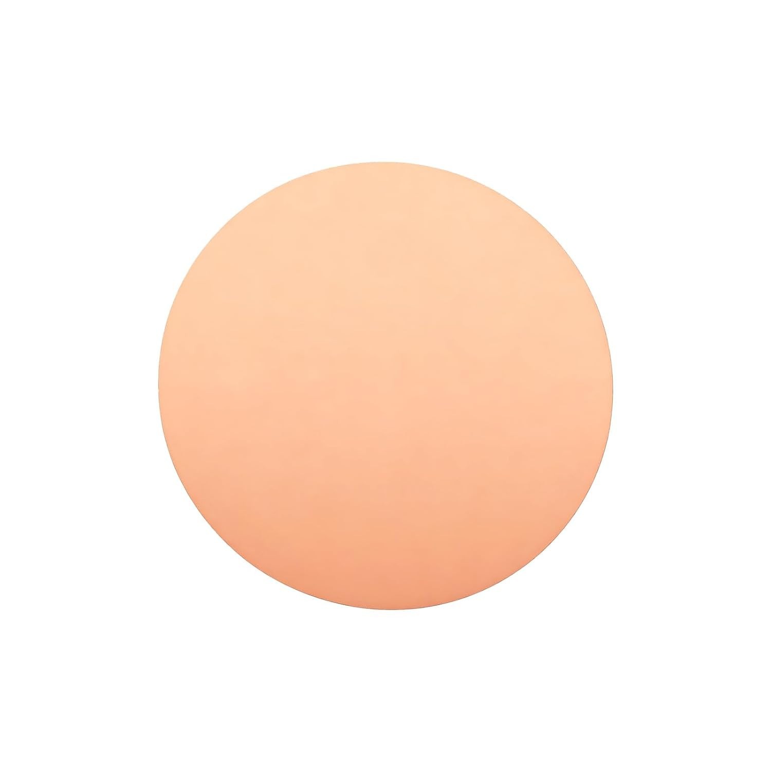 1 Pcs 99.9% Pure Round Copper Sheet Metal, Diameter 4”, 0.6mm Thickness for …