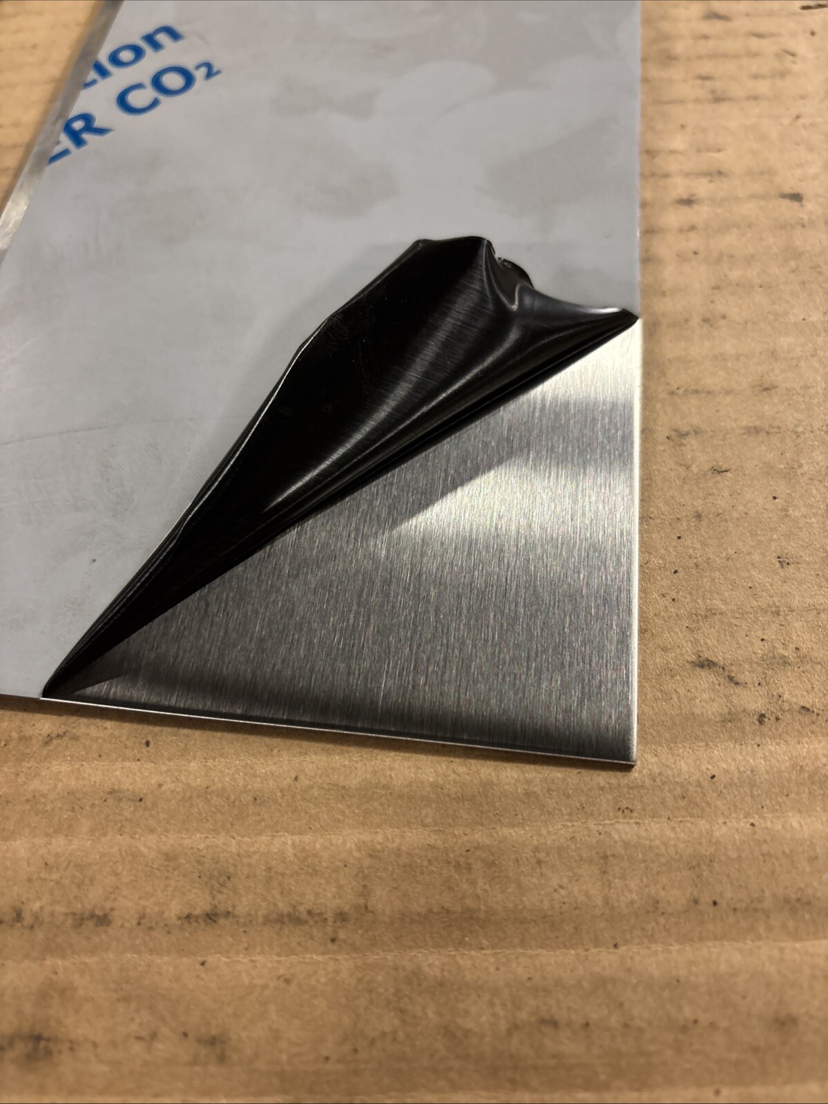 16 Gauge (0.060) 2-7/16” X 15” – Stainless Steel Sheet – Papered