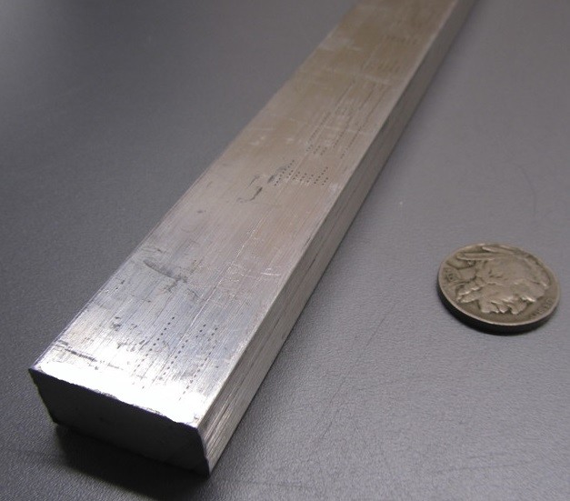 2024 T351 Aluminum Bar, 1/2″ (.500″) Thick x 1.0 Wide x 36″ Length