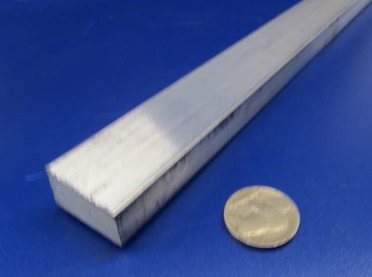 2024 T351 Aluminum Bar, 1/2″ (.500″) Thick x 1.0 Wide x 36″ Length
