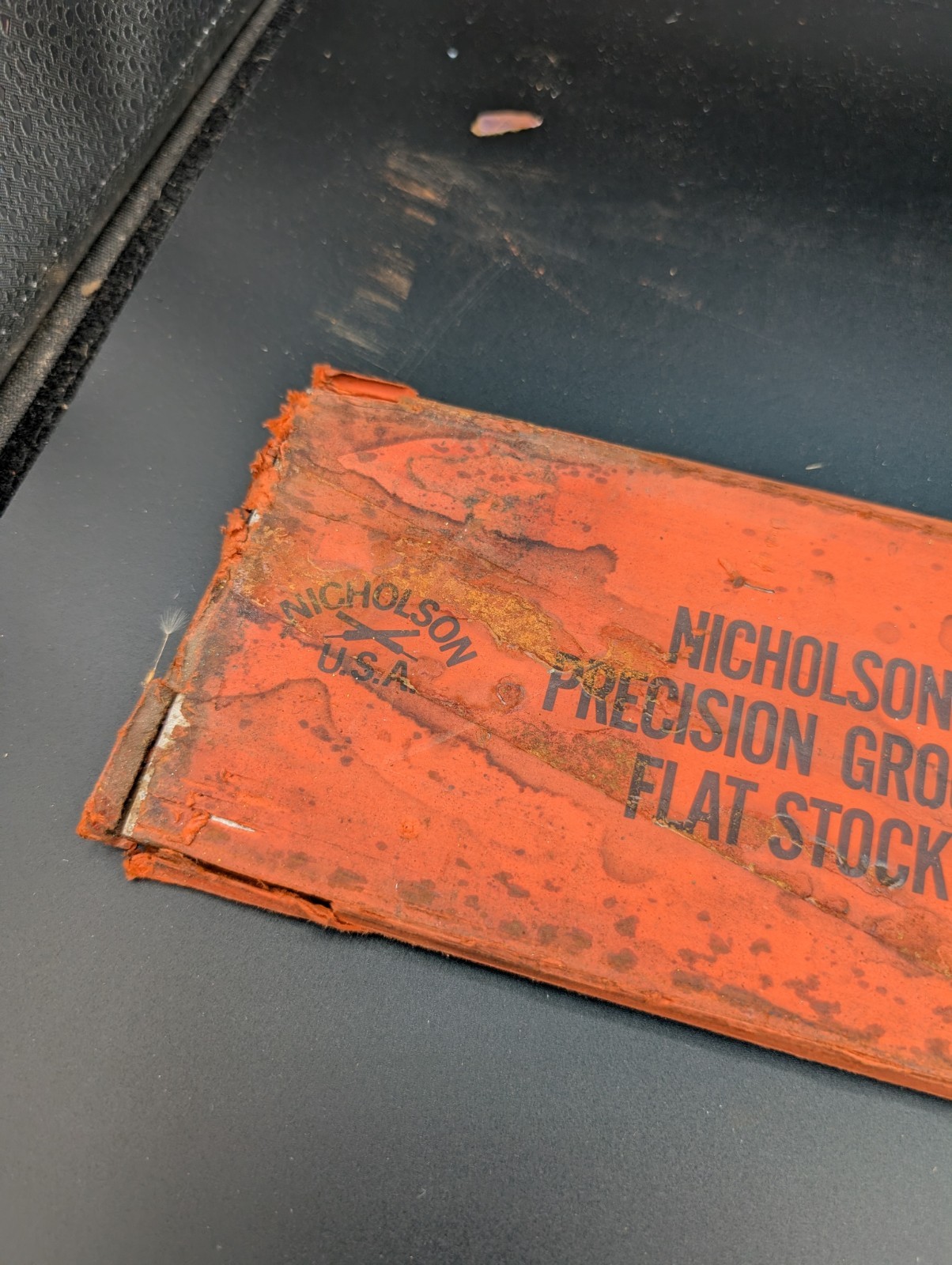 NOS Nicholson Oil Hardening Precision Ground Flat Stock 5/16″ X 4″ X 18″ Type O1