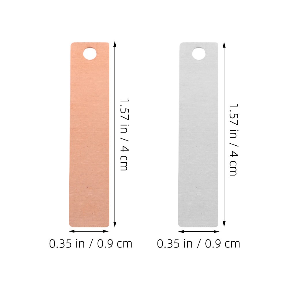 30 Pairs Copper Zinc Strips Reusable Electroplating Anode Sheets for Daily Use