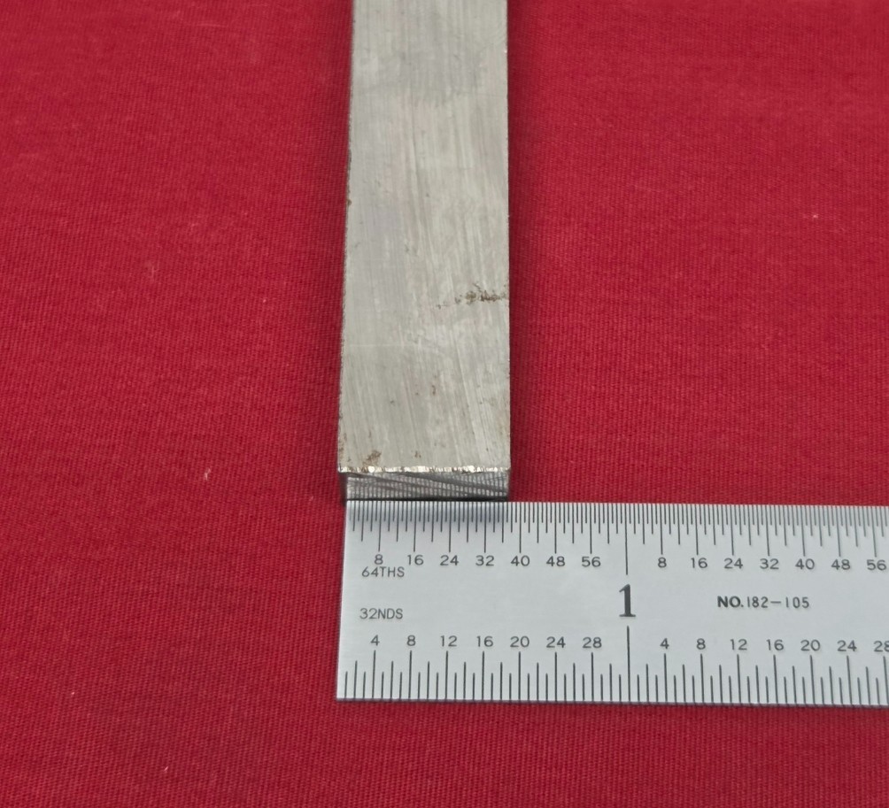 D2 Tool Steel Block Billet 6.1″ L x 0.61″ W x 0.281″ Thick, 4.64 Oz.