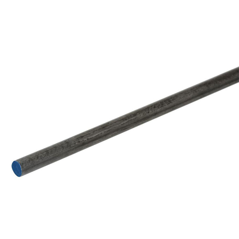 Round Stock 3/8 In. X 48 In. Plain Steel Round Rod