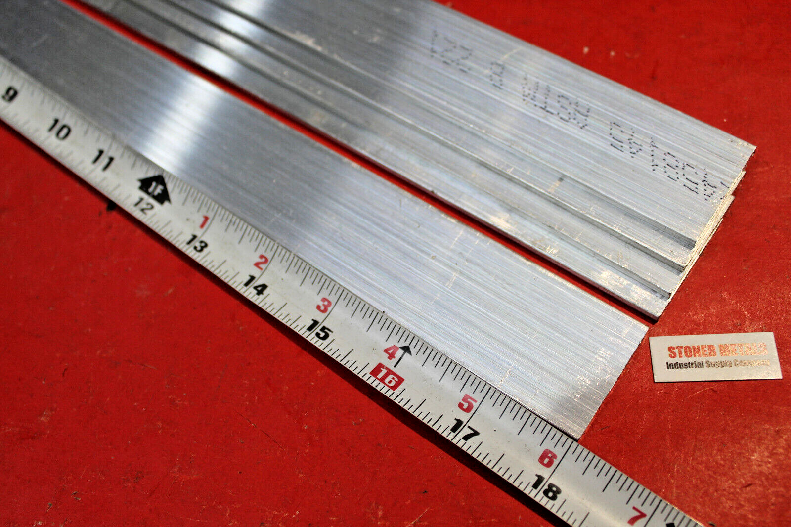 5 Pieces 3/16″ X 1-1/2″ ALUMINUM 6061 FLAT BAR 18″ long T651 Extruded Mill Stock