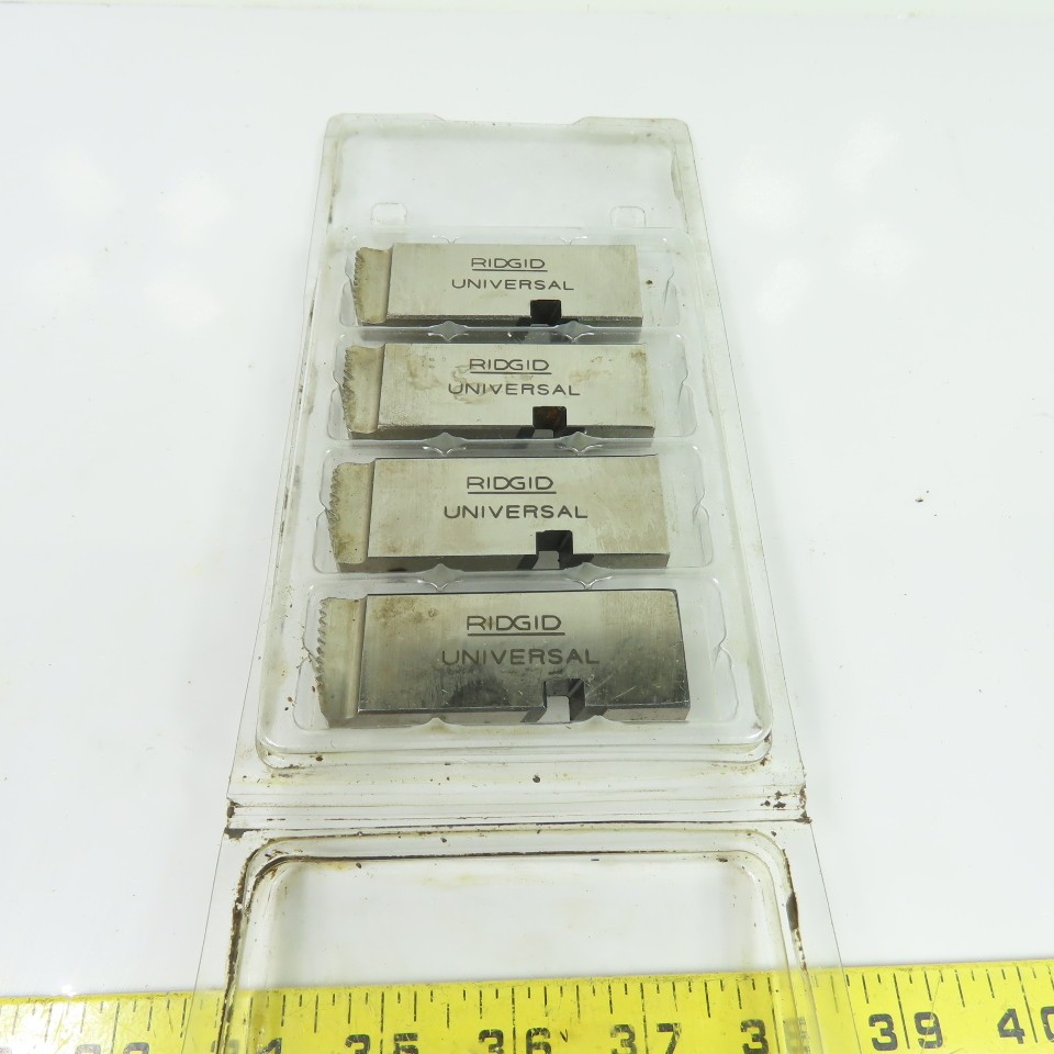 Ridgid 1-2 NPT HS/SS Universal Pipe Threading Dies Stainless Lot Of 4