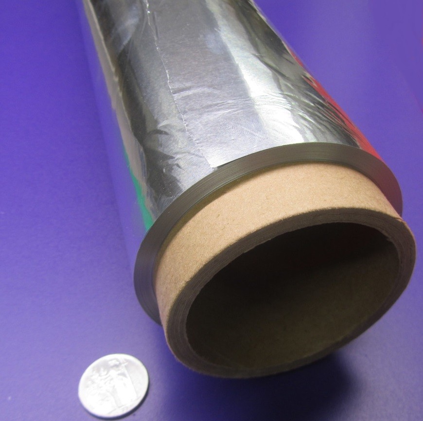 1100 Aluminum Foil (O) .001″ Thick x 12″ Wide x 500 Feet Long Roll