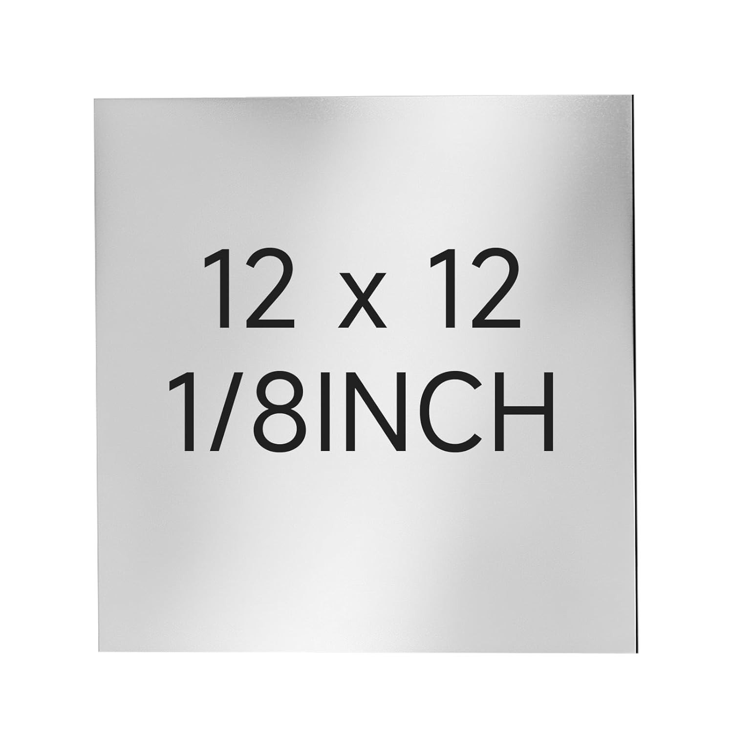 304 Stainless Steel Sheet 12 X 12 X 1/8 Thin Stainless Steel Plate 1/8 Inch Thi