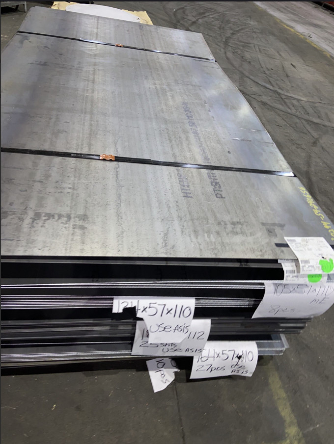 12GA High Strength Steel Sheet 57”x107” – $0.60/lb – ASTM A1011 GR60
