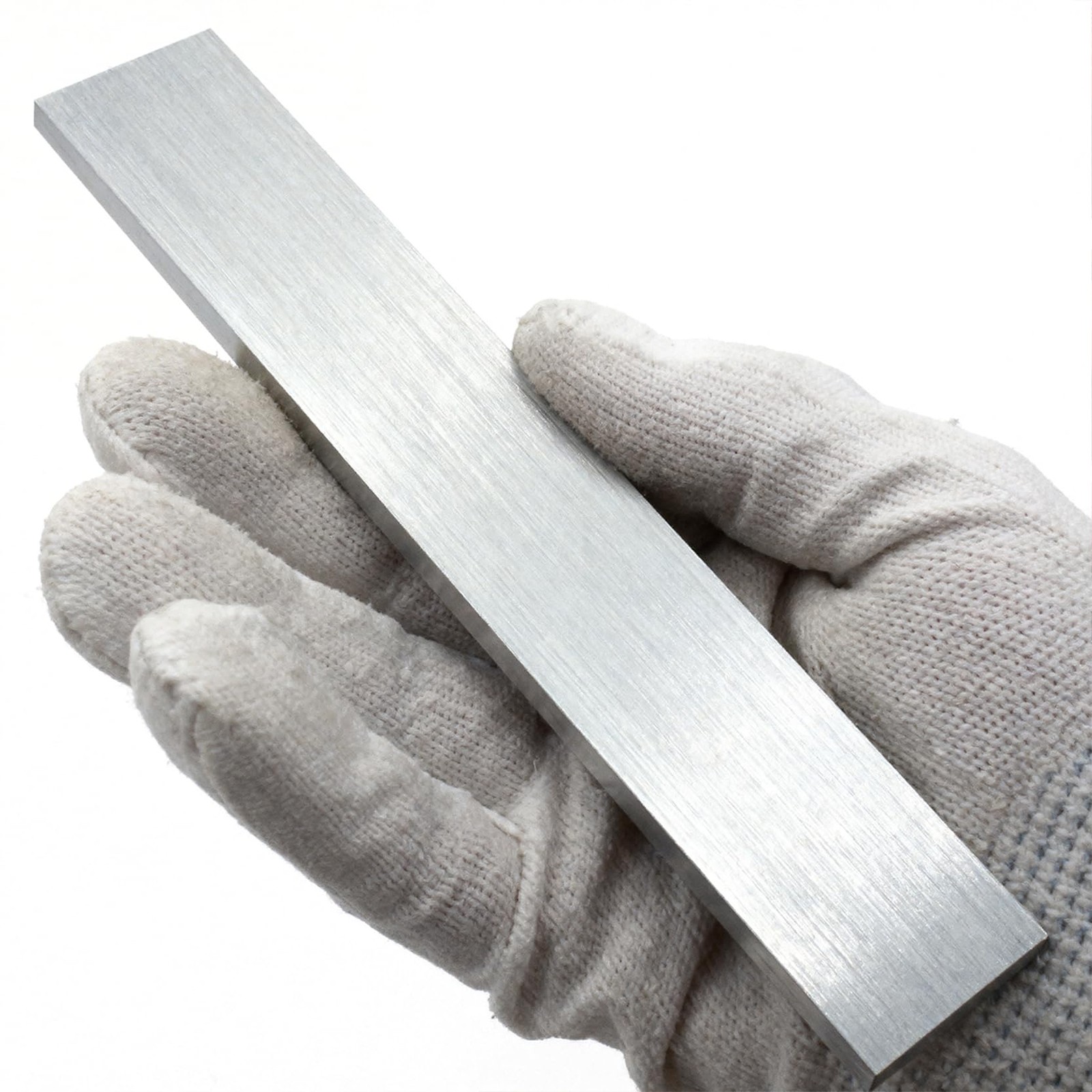 4 PCS 6061 Aluminum Bar 1/4x1x10 Inch Solid Square Bar Flat Stock Metal