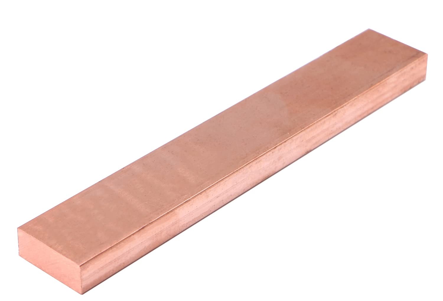 3/8 x 1 C110 Solid Copper Flat Bar 6″ Long Soft Rectangular Plate Mill