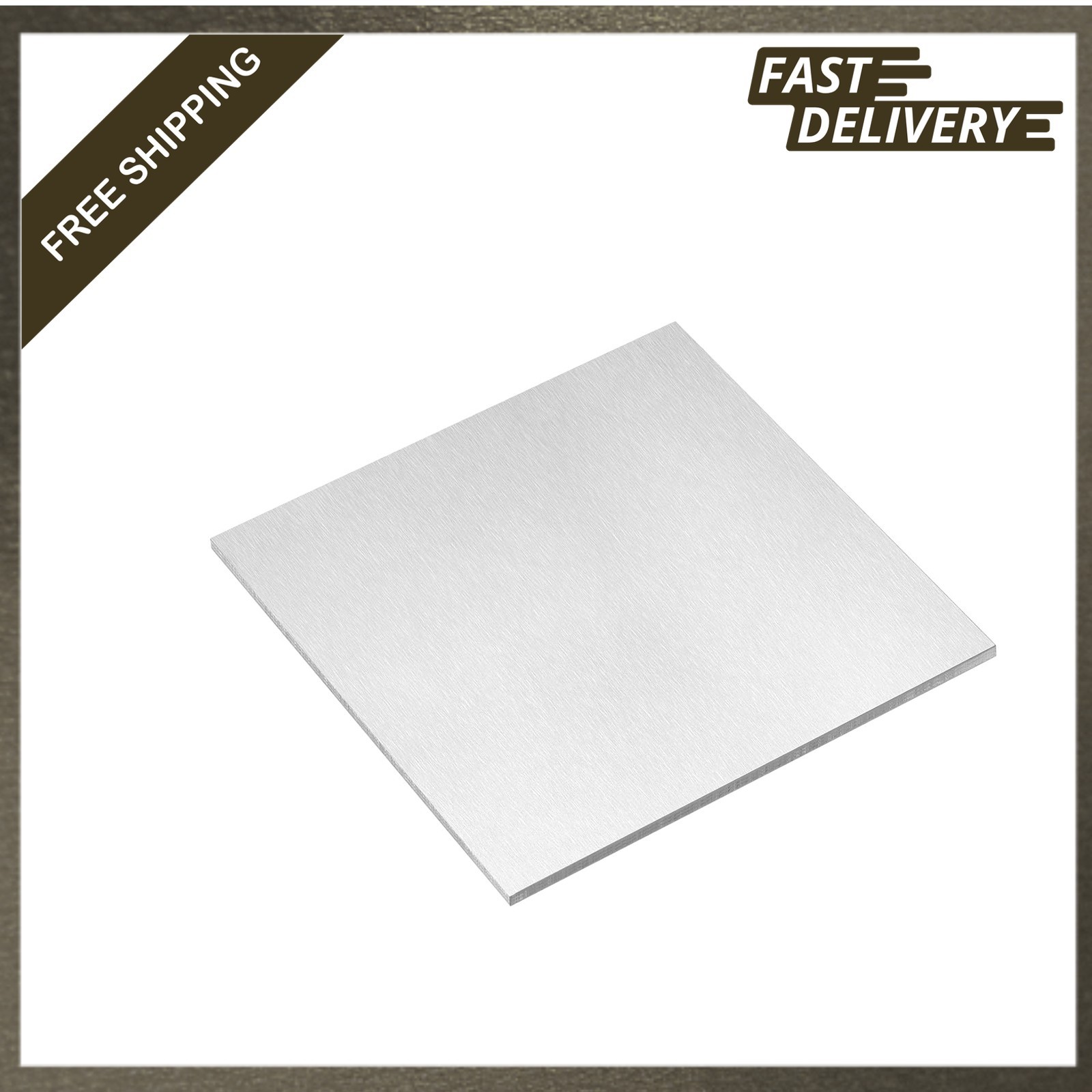 6061 Aluminum Sheet 100mm x 100mm Rectangle Plate 5mm Thick Flat Metal for