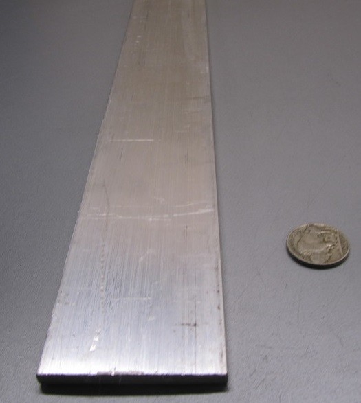 6061 T651 Aluminum Bar, 1/4″ (.250″) Thick x 3.0″ Wide x 60″ Length
