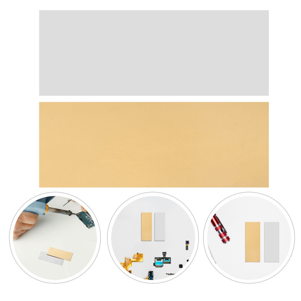5 Pairs Zinc Anode and Copper Strip Set for Electroplating and DIY Experiments