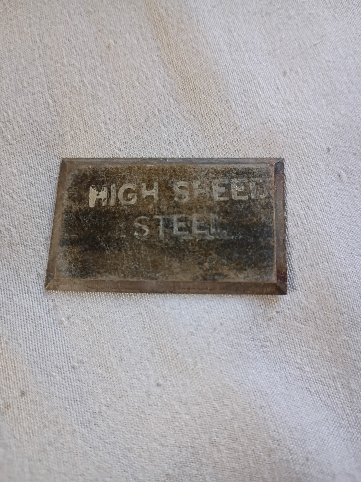 Small Piece Of Vintage High Speed Steel.