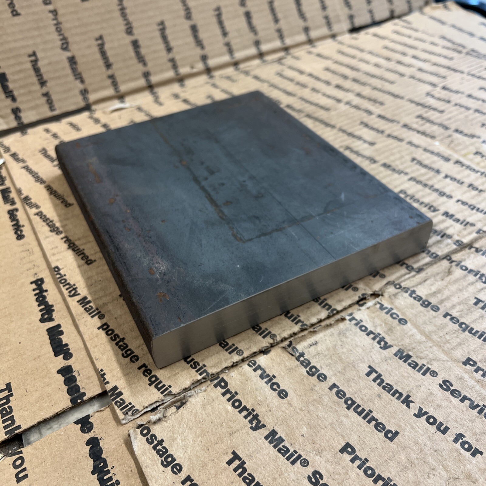 1 X 7 Flat Steel Bar 8″ Target Blacksmithing Bracing Plate Welding