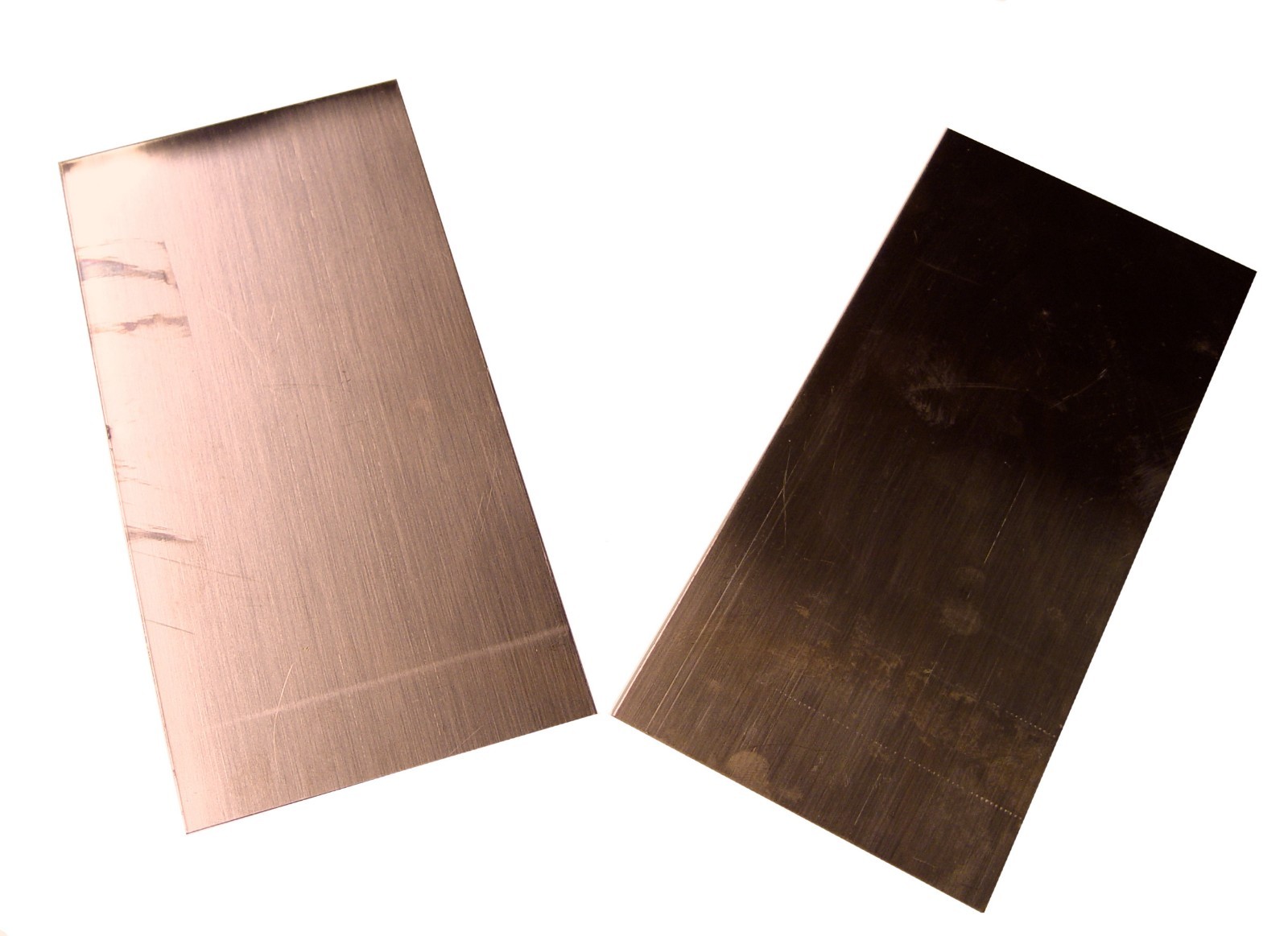 NEW Copper Sheet – TWO 4″ x 8″ pieces – metal working – 20 oz, 22 gauge, crafts
