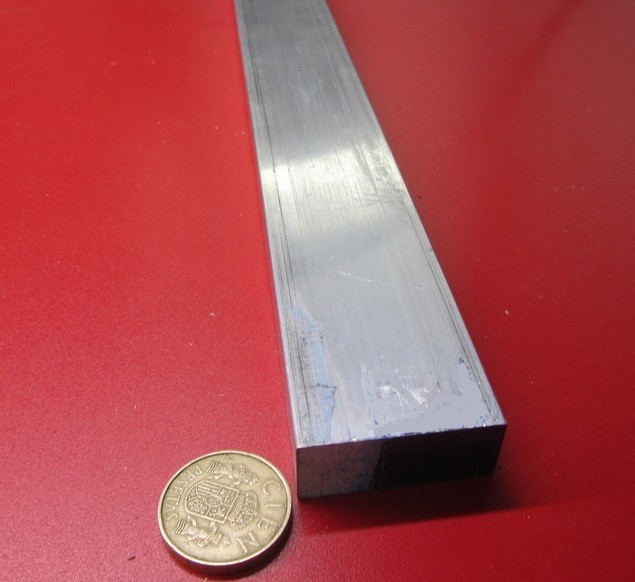 2024 T351 Aluminum Bar, 5/8″ (.625″) Thick x 1 1/2″ Wide x 24″ Length