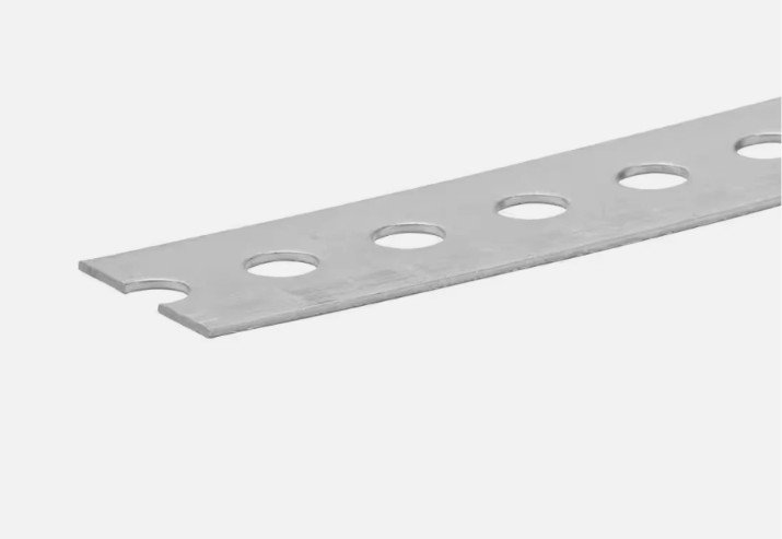1-3/8 In. X 3 Ft. – 16 Gauge Thick Zinc Plated Slotted Steel Flat Bar Bracing