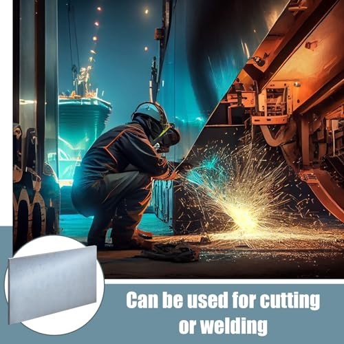 2 Pcs 1/4″ x 6″ x 12″ Hot Rolled Mild Steel Plate – Weldable Flat Stock for Cutt