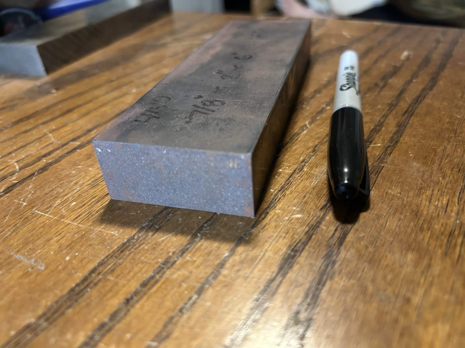 7/8″ x 2″ x 6″, 4140 tool steel flat stock, machine stock