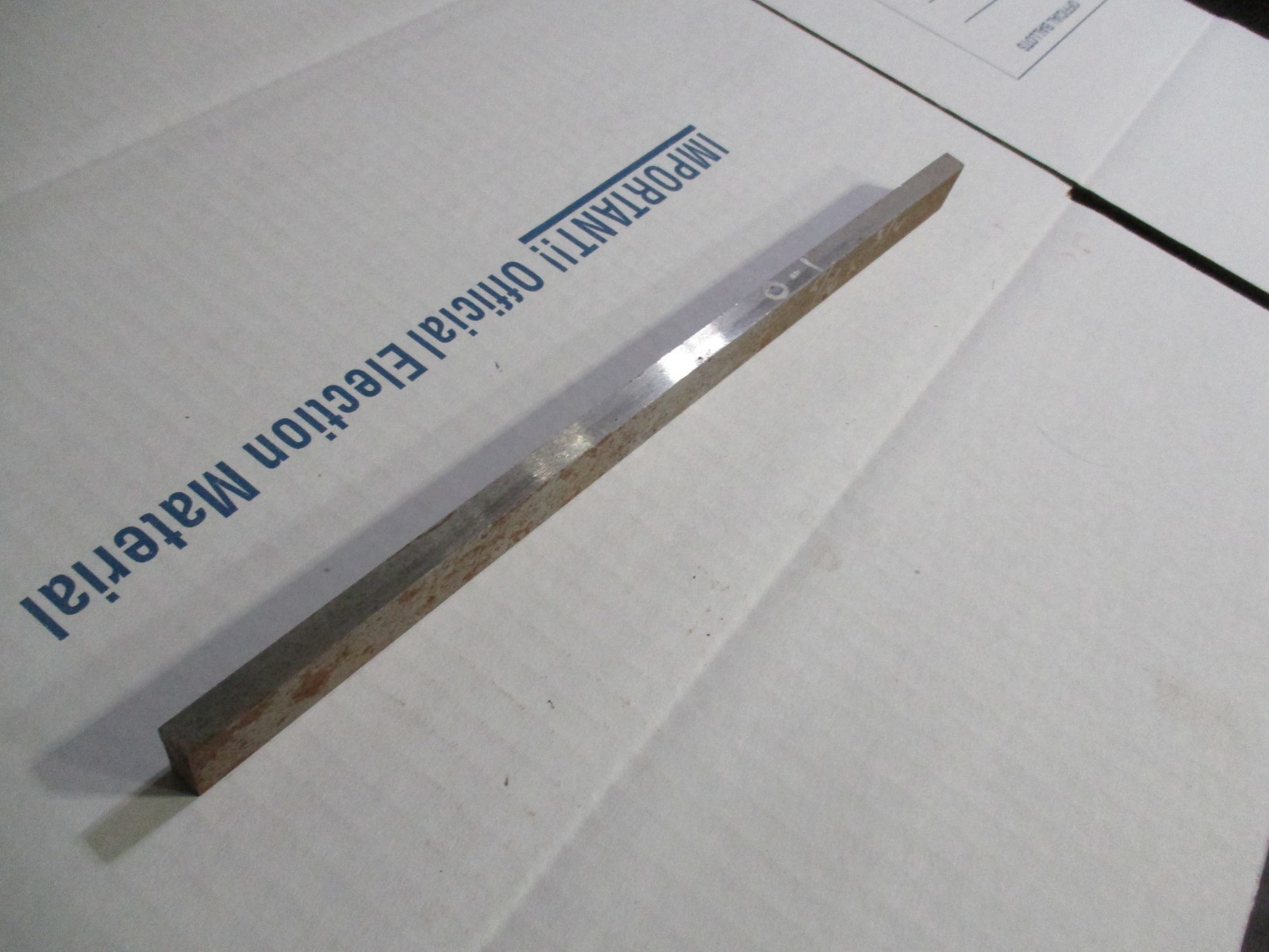 O-1 Tool Steel Flat Stock Close to 5/16″ x 3/4″ x 11-5/8″